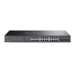 TP-Link Omada SG2428LP tīkla pārslēgs Vadīts L2 L2+ Gigabit Ethernet (10 100 1000) Power over Ethernet (PoE) Pelēks