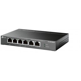 TP-Link TL-SG1006PP сетевой коммутатор Неуправляемый Gigabit Ethernet (10 100 1000) Питание по Ethernet (PoE) Серый