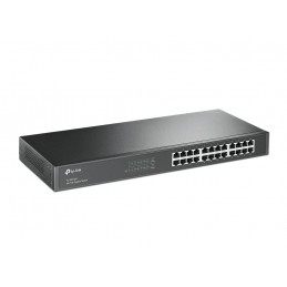 TP-Link TL-SG1024 tīkla pārslēgs Nepārvaldīts L2 Gigabit Ethernet (10 100 1000) Melns