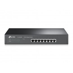 TP-Link TL-SG1008 сетевой коммутатор Неуправляемый Gigabit Ethernet (10 100 1000) Черный