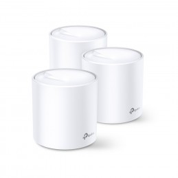 TP-Link Deco X20(3-pack) Divkāršā frekvenču josla (2.4 GHz   5 GHz) Wi-Fi 5 (802.11ac) Balts 2 Iekšējs