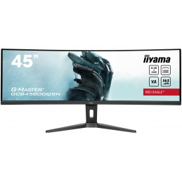 iiyama G-MASTER RED EAGLE CURVED monitori 114,3 cm (45") 5120 x 1440 pikseļi Dual QHD LED Melns