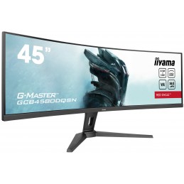 iiyama G-MASTER RED EAGLE CURVED monitori 114,3 cm (45") 5120 x 1440 pikseļi Dual QHD LED Melns