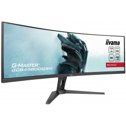 iiyama G-MASTER RED EAGLE CURVED monitori 114,3 cm (45") 5120 x 1440 pikseļi Dual QHD LED Melns