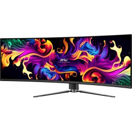 MSI MPG 491CQP QD-OLED monitori 124,5 cm (49") 5120 x 1440 pikseļi DQHD QDOLED Melns