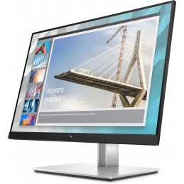 HP E-Series E24i G4 WUXGA Monitor монитор для ПК 61 cm (24") 1920 x 1200 пикселей Черный, Серебристый