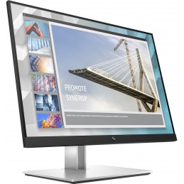 HP E-Series E24i G4 WUXGA Monitor монитор для ПК 61 cm (24") 1920 x 1200 пикселей Черный, Серебристый