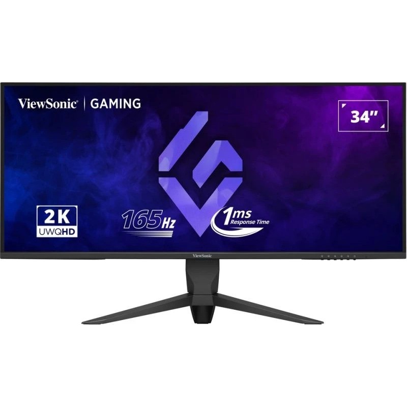 Viewsonic VX Series VX3480-2K-PRO monitori 86,4 cm (34") 3440 x 1440 pikseļi UltraWide Quad HD LED Melns