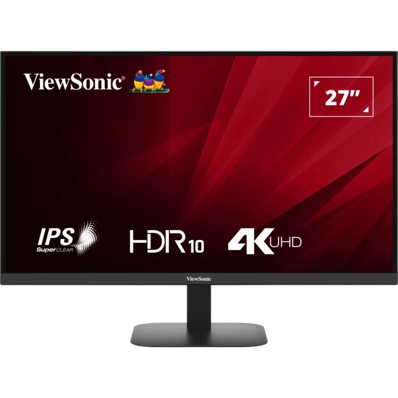 Viewsonic VA VA2708-4K-HD монитор для ПК 68,6 cm (27") 3840 x 2160 пикселей 4K Ultra HD LED Черный