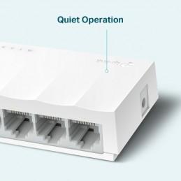 TP-Link LS1005 сетевой коммутатор Неуправляемый Fast Ethernet (10 100) Белый