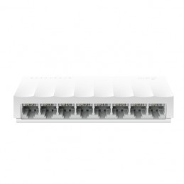 TP-Link LS1008 tīkla pārslēgs Nepārvaldīts Fast Ethernet (10 100) Balts