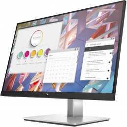 HP E-Series E24 G4 monitori 60,5 cm (23.8") 1920 x 1080 pikseļi Full HD LCD Melns, Sudrabs