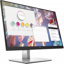 HP E-Series E24 G4 monitori 60,5 cm (23.8") 1920 x 1080 pikseļi Full HD LCD Melns, Sudrabs