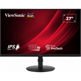 Viewsonic VG2708A monitori 68,6 cm (27") 1920 x 1080 pikseļi Full HD LED Melns