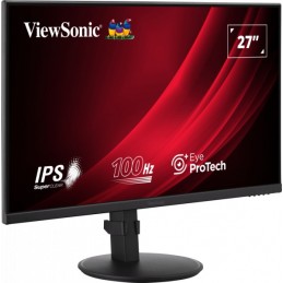 Viewsonic VG2708A monitori 68,6 cm (27") 1920 x 1080 pikseļi Full HD LED Melns