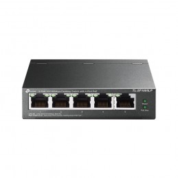 TP-Link TL-SF1005LP сетевой коммутатор Неуправляемый Fast Ethernet (10 100) Питание по Ethernet (PoE) Черный