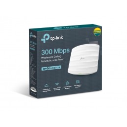 TP-Link EAP110 беспроводная точка доступа 300 Мбит с Белый Питание по Ethernet (PoE)