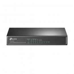 TP-Link TL-SF1008P tīkla pārslēgs Nepārvaldīts Fast Ethernet (10 100) Power over Ethernet (PoE) Olīvzaļš