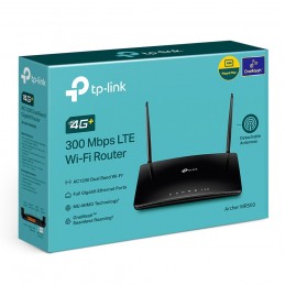 TP-Link Archer MR500 bezvadu rūteris Tīkls Gigabit Ethernet Divkāršā frekvenču josla (2.4 GHz   5 GHz) 4G Melns