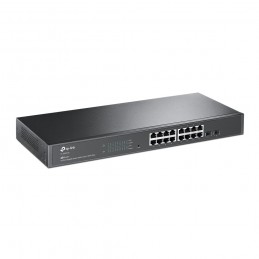 TP-Link JetStream TL-SG2218 tīkla pārslēgs Vadīts L2 L2+ Gigabit Ethernet (10 100 1000) 1U Melns