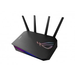 ASUS ROG STRIX GS-AX5400 bezvadu rūteris Tīkls Gigabit Ethernet Divkāršā frekvenču josla (2.4 GHz   5 GHz) Melns