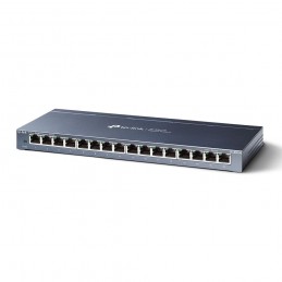 TP-Link TL-SG116 сетевой коммутатор Неуправляемый Gigabit Ethernet (10 100 1000) Черный