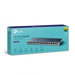 TP-Link TL-SG116 сетевой коммутатор Неуправляемый Gigabit Ethernet (10 100 1000) Черный