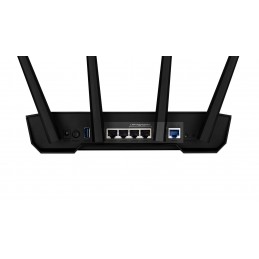 ASUS TUF Gaming AX3000 V2 беспроводной маршрутизатор Гигабитный Ethernet Двухдиапазонный (2,4Ггц 5Ггц) Черный, Оранжевый