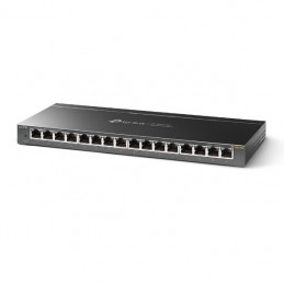 TP-Link TL-SG116E Nepārvaldīts L2 Gigabit Ethernet (10 100 1000) Melns