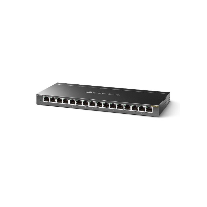 TP-Link TL-SG116E Nepārvaldīts L2 Gigabit Ethernet (10 100 1000) Melns