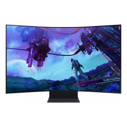 Samsung G97NC monitori 139,7 cm (55") 3840 x 2160 pikseļi 4K Ultra HD LED Melns