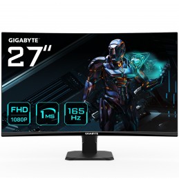 GIGABYTE GS27F monitori 68,6 cm (27") 1920 x 1080 pikseļi Full HD LCD Melns