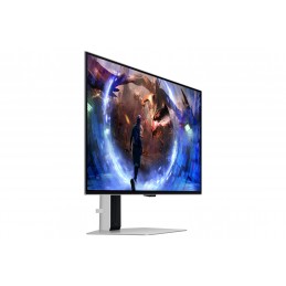 Samsung G60SD monitori 68,6 cm (27") 2560 x 1440 pikseļi Quad HD OLED Sudrabs