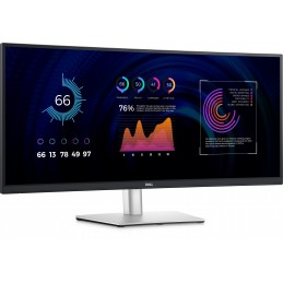 DELL P Series P3424WE монитор для ПК 86,7 cm (34.1") 3440 x 1440 пикселей 4K Ultra HD ЖК Черный