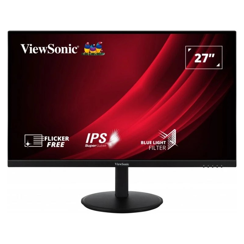 Viewsonic VG Series VG2709-2K-MHD-2 LED display 68,6 cm (27") 2560 x 1440 пикселей Quad HD Черный