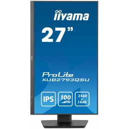 iiyama ProLite XUB2793QSU-B6 LED display 68,6 cm (27") 2560 x 1440 пикселей Quad HD Черный