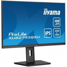 iiyama ProLite XUB2793QSU-B6 LED display 68,6 cm (27") 2560 x 1440 пикселей Quad HD Черный