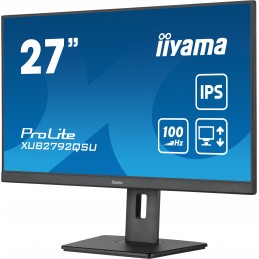 iiyama ProLite monitori 68,6 cm (27") 2560 x 1440 pikseļi Full HD LED Melns