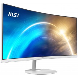 MSI Pro MP341CQW монитор для ПК 86,4 cm (34") 3440 x 1440 пикселей UltraWide Quad HD Белый