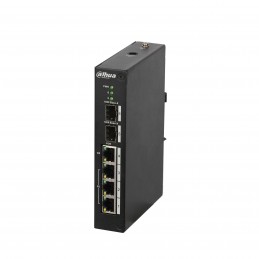 Dahua Technology PoE DH-PFS3206-4P-96 tīkla pārslēgs Nepārvaldīts L2 Fast Ethernet (10 100) Power over Ethernet (PoE) Melns