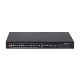 Dahua Technology PoE DH-PFS4226-24ET-360-V3 сетевой коммутатор Управляемый L2 Gigabit Ethernet (10 100 1000) Питание по