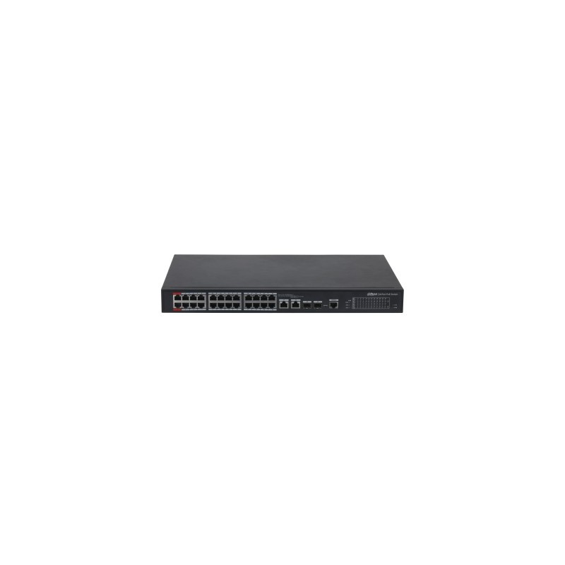 Dahua Technology PoE DH-PFS4226-24ET-360-V3 сетевой коммутатор Управляемый L2 Gigabit Ethernet (10 100 1000) Питание по