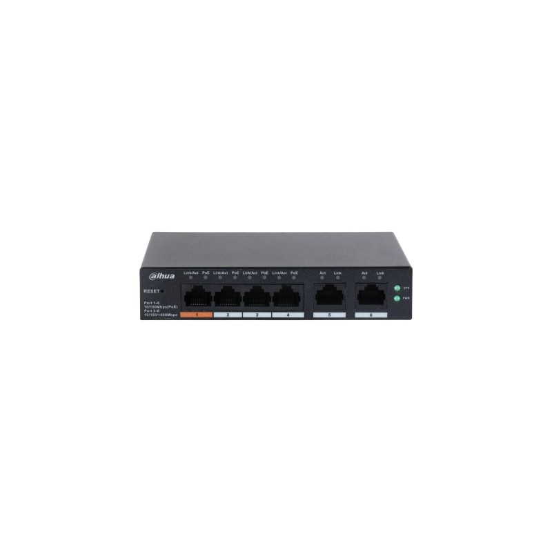 Dahua Technology DH-CS4226-24ET-375 Vadīts L2 Gigabit Ethernet (10 100 1000) Power over Ethernet (PoE) Melns