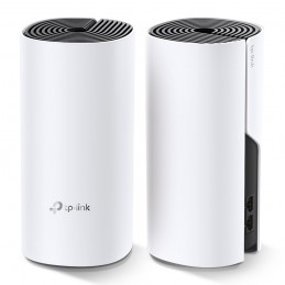 TP-Link Deco M4(2-pack) Двухдиапазонный (2,4Ггц 5Ггц) Wi-Fi 5 (802.11ac) Белый Внутренний