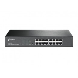 TP-Link TL-SG1016DE сетевой коммутатор Управляемый L2 Gigabit Ethernet (10 100 1000) Черный