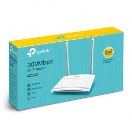 TP-Link TL-WR820N bezvadu rūteris Ātrais Ethernet Viena frekvenču josla (2.4 GHz) Balts