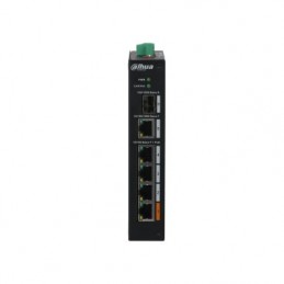 Dahua Technology PoE PFS3106-4ET-60-V2 Неуправляемый L2 Fast Ethernet (10 100) Черный