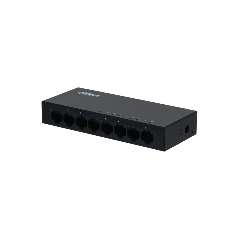 Dahua Technology Access DH-PFS3008-8GT Nepārvaldīts L2 Gigabit Ethernet (10 100 1000) Melns