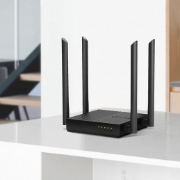 TP-Link Archer C64 bezvadu rūteris Tīkls Gigabit Ethernet Divkāršā frekvenču josla (2.4 GHz   5 GHz) Melns