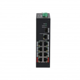 Dahua Technology PFS3110-8ET-96-V2 Nepārvaldīts Fast Ethernet (10 100) Power over Ethernet (PoE) 10U Melns